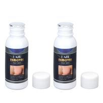 2pcs 30ml Men Hair Removal Spray Herbal Extract Painless Hair Inhibitor for Legs Arms Underarms black