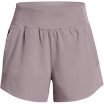 Under Armour Vanish SmartForm Paprastas prekės ženklo logotipas Patogios kvėpuojančios vandeniui atsparios trumpos laisvalaikio šortai Moteriški šortai Lithe-Gray 1377555-015 XL