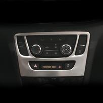 Fit For Opel Mokka Buick Encore car air conditioner Switch panel cover trim ABS Chrome  accessories styling