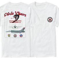 Dixie Vipers 187th Fighter Wing F-16 Fighting Falcon T-Shirt New Short Sleeve Casual 100% Cotton O-Neck Summer Mens T-shirt -... S įvairiaspalvis