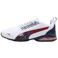 PUMA Voltaic Evo Bėgimo Bateliai Vyriški Balti Juodi Raudoni 311195-01 47 white