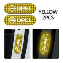 For Opel Car Reflective Sticker Drop Glue Safety Warn Reflector Tape ADAM ASTRA J K CORSA E INSIGNIA MOKKA VIVA Meriva