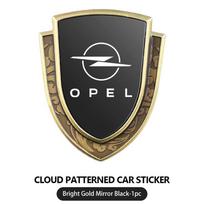 Cloud Patterned Aluminum Car Emblem Badge Self-Adhesive Auto Sticker For Opel Insignia Corsa Zafira Meriva Mokka Astra H K C D