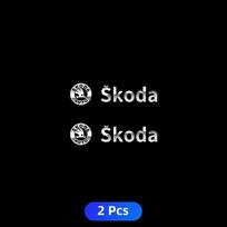 For Skoda Fabia Kodiaq Kamiq Superb Yeti Octavia Enyaq Car Interior Sticker Central control Decals Emblem Badge Car Styling Audio sticker
