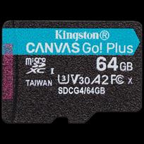 Kingston 64GB MicroSDXC Card (U3 V30 A2)