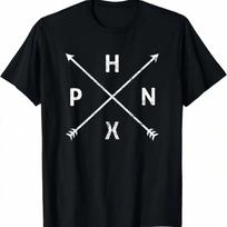 Minimal Phoenix Shirt AZ Souvenir Phoenix T-Shirt S įvairiaspalvis
