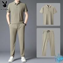 PLAYBOY Men's Ice Silk Casual Wear L