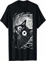Cat _ Pastel Goth Gothic Grunge Alt Punk Weirdcore T-Shirt S įvairiaspalvis