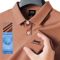 JEEP Men's Outdoor Short Sleeve Polo Shirt M