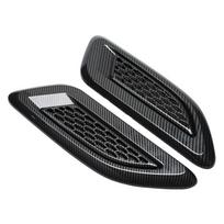 Decorative Engine Hood Vent Cover for Jeep Wrangler JK JL Gladiator JT 2007-2025 Front Bonnet Trim Car Styling Accessories ABS
