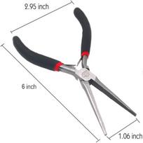 Multi-functional Jewelry Plier Manual Pointed-Nosed Pliers Long Nose Plier For Handmade Jewelry Craft Hairpin Making Hand Tools