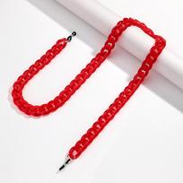 New Matte Transparent Acrylic Link Glasses Chains for Women Sunglasses Chain Neck Strap Holder Cord Jewelry Eyewear Accessories
