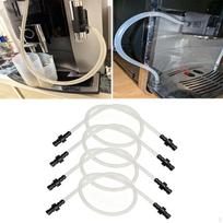 Milk Hose Set Frother Tube Kit Professional Parts Portable Easy to Use with Connector Coffee