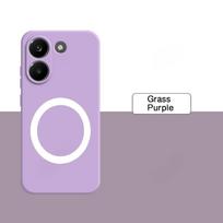 Official Skin Feel Liquid Silicone Car Magnetic Holder Case for Xiaomi Poco F8 M8 Pro Ultra C75 C65 Slim Anti-drop Protect Cover Poco X5 Pro