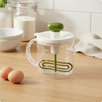 Push Press down Yolk Alternative Beater Multi-Functional Hand Press Food Blender Cooking Supply Easy to Clean Kitchen Gadget