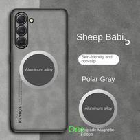 For Samsung Galaxy S24 S23 S21 FE Case Soft PU Skin With Magnetic Protective Back Cover For Samsung S24 S23 S22 S21 Plus Ultra For S23
