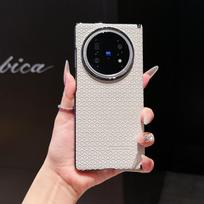 For VIVO X Fold 5 Case Luxury PU Leather Magnetic Wireless Charging Protective Back Cover Case For VIVO X Fold 5 3 Pro Shell vivo X Fold5