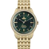 Vivienne Westwood VV262GRGD Eastend Auksinio tono moteriškas laikrodis 37mm auksas