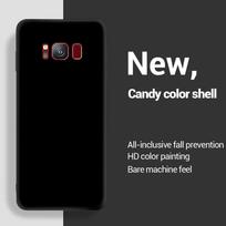 Original Liquid Silicone Case For Samsung Galaxy S8 S9 S10 S10e S20 fe Note 8 9 10 Plus Note 20 Ultra Cover Cases S8 juoda