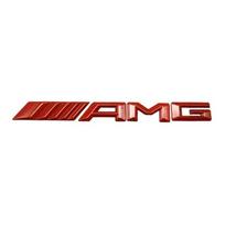 Metalinis 3D galinis raidės ženklelis automobilio bagažinės lipdukas Mercedes benz AMG W204 W203 W205 W124 W221 W213 W212 C E S GLE CLC klasei raudona