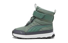 PUMA Comfortable Abrasion Resistant Kids' Boots Kids' Green 392645-03 28
