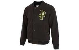 PUMA Jackets Men's Black Baseball Collar Moderate Other 536182-01 XS