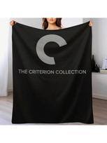 THE CRITERION COLLECTION Cult Movie Indie Oscar Cannes Essential T-Shirt Throw Blanket Sofa Quilt Large Retros Blankets S
