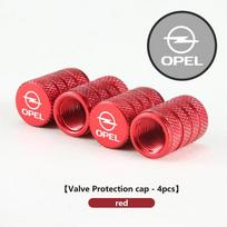 For Opel Car Wheel Tire Valve Caps Tyre Rim Stem Cover Airdust Waterproof Covers Corsa D Astra G H J K F Mokka C Zafira B Vectra