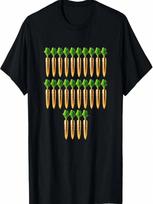 24 Karat, Carat, Carrots Of Gold A Solid Investt In A Fun T-Shirt S įvairiaspalvis