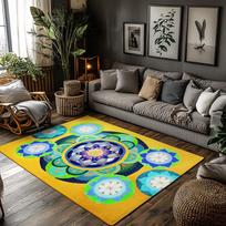 Unique Abstract Pattern Doormat Indoor Outdoor Rug Washable Floor Mat Home Decor Modern Area Rug Living Room Kitchen Entrance Ma 50x80cm