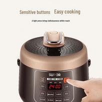 Supor Mini Electric Pressure Cooker 2.5L CN plug (adapter included)