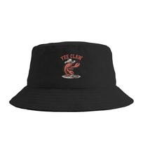 Lobster Cowboy Trendy Yee Claw Funny Lobster Bucket Hat For Unisex  FisherUnisex Hats Korean Vacation Caps Personality Sun Hats One Size