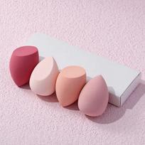 4Pcs Makeup Sponge Blender Set Beauty Egg Foundation Blending Sponges for Liquid Cream Powder