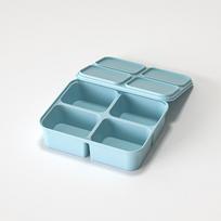 Food Grade Silicone Ice Mold Press Type Easy Release Ice Tray Reusable Ice Box for Homemade Popsicle and Daily Kitchen Use