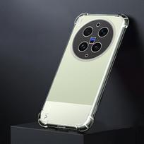 Airbag Phone Case for VIVO X300 Ultra FE Pro X300S X300Ultra X300FE X300Pro 5G Soft Clear Silicone TPU Original Back Cover Funda vivo X300 Pro gryna