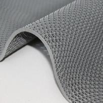 Moufu 371 S-Shaped PVC Non-Slip Mat 0.9m x 1m (4.5mm thick) pilka