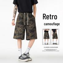 MEDE Men's Camouflage Denim Shorts 4XL kamufliažas