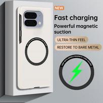 Luxury Business Ultra-thin for Magsafe Case for Google Pixel 10 Pro Fold 9 Magsafe Magnetic Hard Lens Protector Anti-drop Cover Google Pixel 10 Pro Fold balta