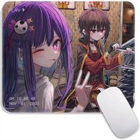 Kono Suba Standard  Anime Mouse Pad Small Gaming Mousepad Gamer Accessories Travel MousePads PC Non-Slip Office Mousemat 26x21cm