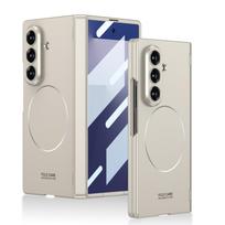 For Samsung Galaxy Z Fold 7 Case Hard PC middle hinge Magnetic Wireless Charging Protective Back Cover For Z fold7 Phone Shell Galaxy Z Fold7
