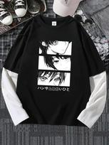 Men & Women Y2K Goth Shirt Emo Alt Cross Graphic Tee - Dark Academia T-Shirt Oversized Baggy Tops L juoda