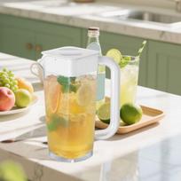 2L Water Pitcher Ice Tea Kettle Versatile Easy to Clean Household Water Jug for Ice Tea Coffee Lemonade Refrigerator Beverage balta