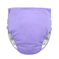 Reguliuojamos medvilninės kelnaitės suaugusiems nuo šlapimo nelaikymo: Neperšlampama, nepralaidi, skalbiama sauskelnė senjorams XL (Waist: 66-87 cm, 45-80 kg) pink