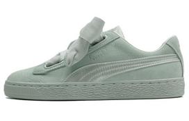 PUMA Suede Heart Ep Blue Flo Sneakers Green Women's 366922-03 37