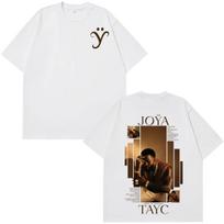 Singer Tayc JOŸA Album JOYA 2026 Tour Merch T Shirt Men Women Fashion Hip-Hop T-shirt Gothic Cotton Oversized T-shirts 4XL