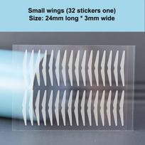1Sheet Invisible Eyelid Tape Stickers Self-Adhesive Double Fold Eyelid Paste Eye Lift Makeup Tool