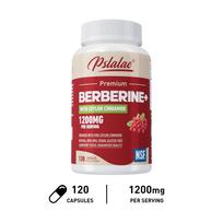 Pslalae Berberine and Cinnamon Dietary Supplement, Contains Berberine and Cinnamon, Daily Nutritional Supplement 120*1