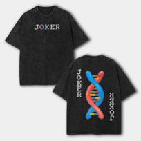 Balatro DNA Joker Pixel 2 sided printed T-Shirt, Menswear Tops shirts men S įvairiaspalvis
