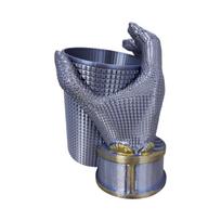 3D Printed Movie Hand Shape Popcorn Bucket Large Capacity Reusable Decorative Storage Container for Home Theater Snack Use one size sidabras