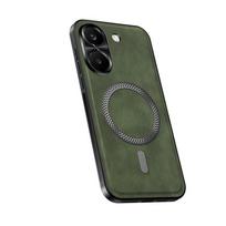 For POCO X8 Pro X8 Pro Max leather full-cover magnetic waterproof shockproof fingerprint phone case Poco X8 Pro žalia